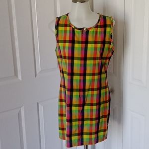 -SOLD-  French connection multicolored dress size sml